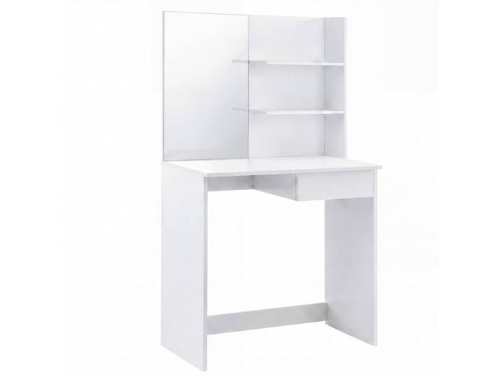 Livetastic Schminktisch, Weiß, 1 Schublade(n) Schubladen, rechteckig, Wange, 75x134x40 cm, Schlafzimmer, Schminktische