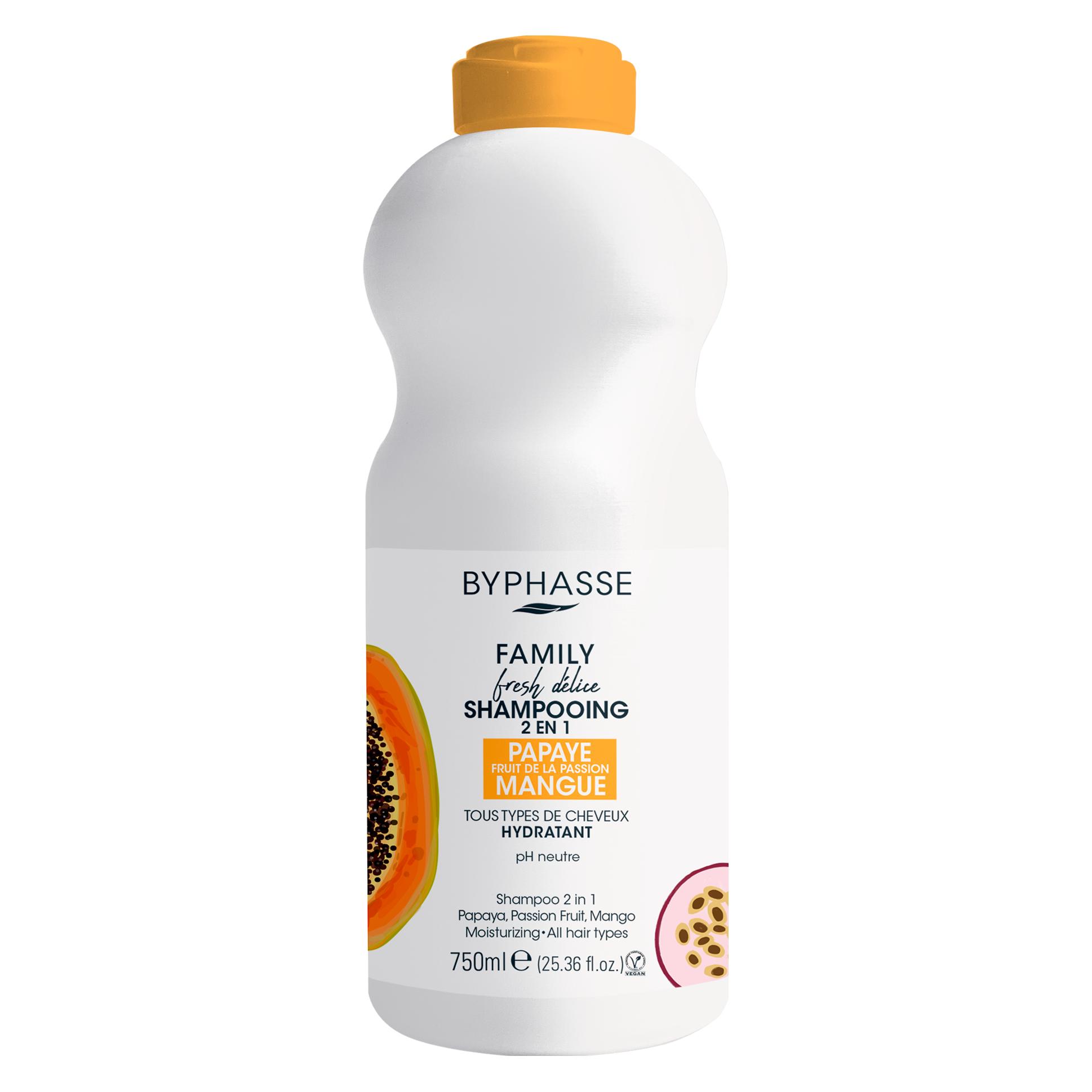 Byphasse Family Fresh Delice Champú Cabello Seco 750ml (Flüssiges Shampoo, 750 ml) (37616782)