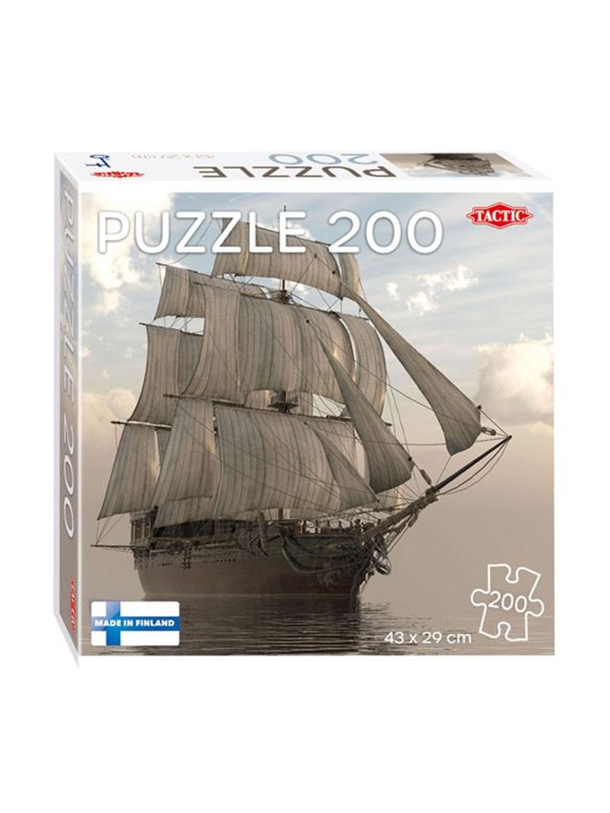 Tactic Sailboat at Sea 2 pcs puzzle 2D Puzzles