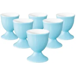 EIERBECHER Liberty Pure Colors Lagoon Blue ø 4,9 cm 6er Set
