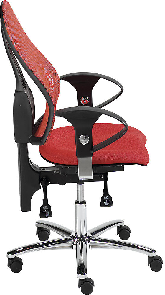 Bürostuhl SITNESS 15, mit Body Balance Tec®, Rückenlehne mit Netzbezug, lila Topstar