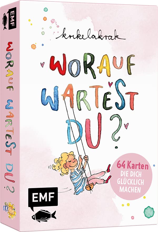 Nicki Pollmeier - Kartenbox: Worauf wartest du? – 64 Karten, die dich glücklich machen: Mit Sprüchen, Impulsen und Übungen für mehr Lebensfreude - Preis vom 13.10.2026 19:28:25 h
