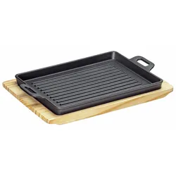 KÜCHENPROFI Grillplatte BBQ - L/B/H ca. 32.00x22.00x3.50