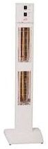 Burda Smart Tower Terrassevarmer, H:126 Cm, Hvid