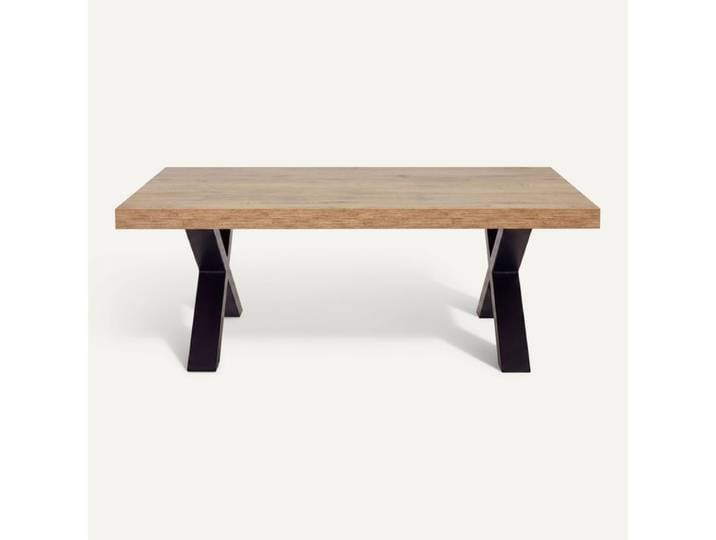 Lot 2 pieds X pour table basse OTTO Noir
