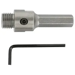 Aufnahmeschaft für Allmat Mehrzweck-Lochsäge, 6-kant Adapter