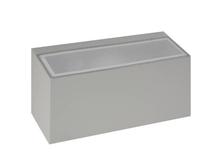 Applique d'extérieur LED Asker 22,5 cm en aluminium, éclairage vers le haut et Norlys - Terrasse