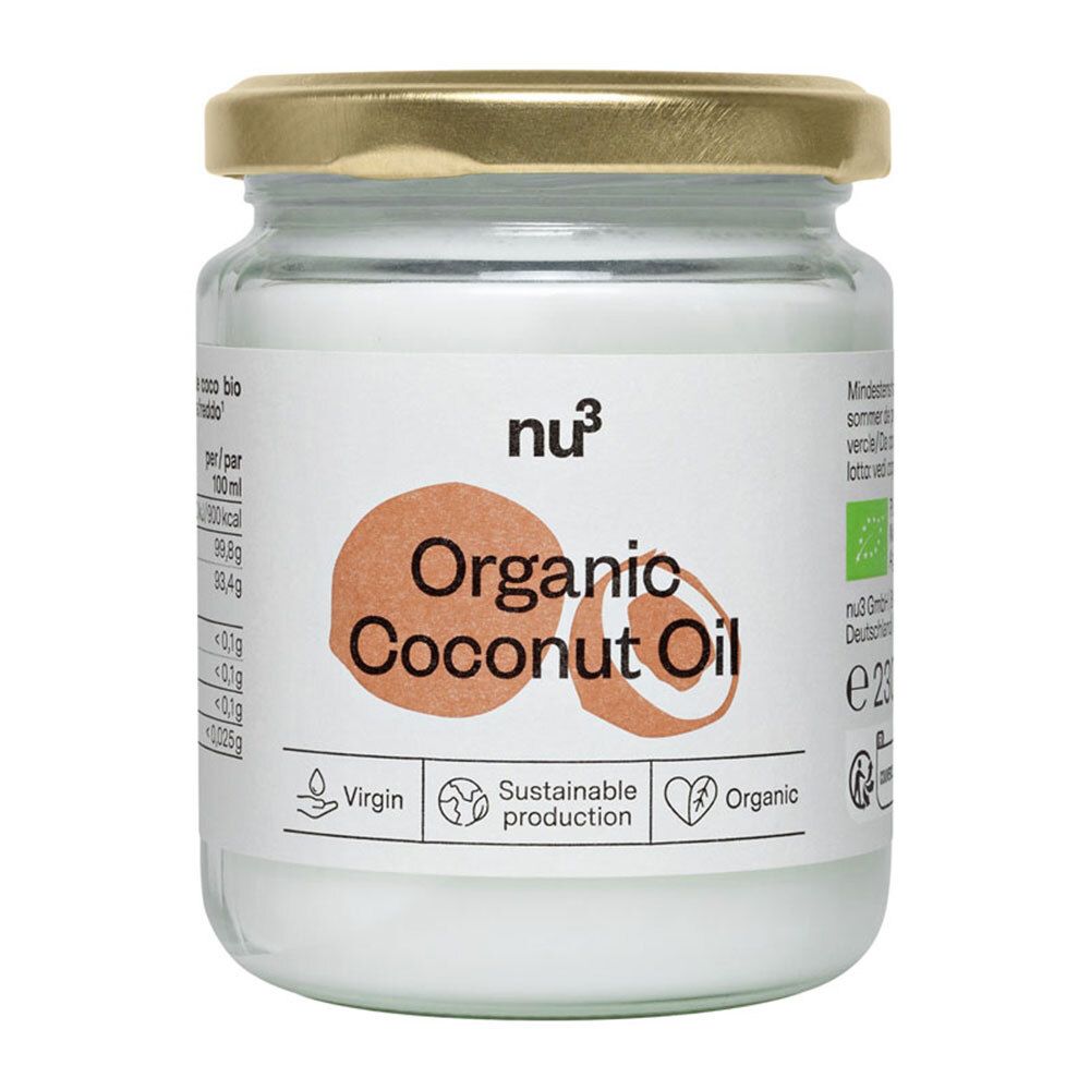 nu3 Kokosöl Bio 230 ml Öl