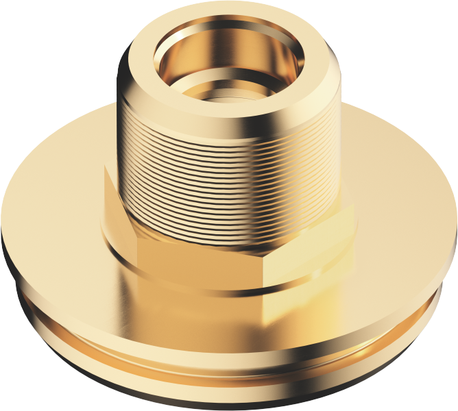 couvercle Dornbracht 801 /3 voies 09210212490 brut