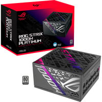 ROG-STRIX-1000P-GAMING, PC-Netzteil schwarz, 1x 12-Pin High Power GPU, 4x PCIe, Kabelmanagement, 1000 Watt
