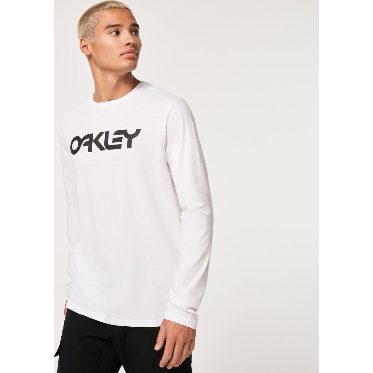 Oakley Mark II Long Sleeve Tee 2.0 white/black (104) L FOA404012-104-L