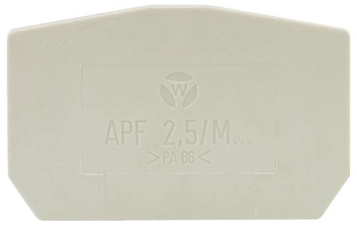 Wieland Electric 07.312.2953.0 Abschlussplatte Grau 10St.