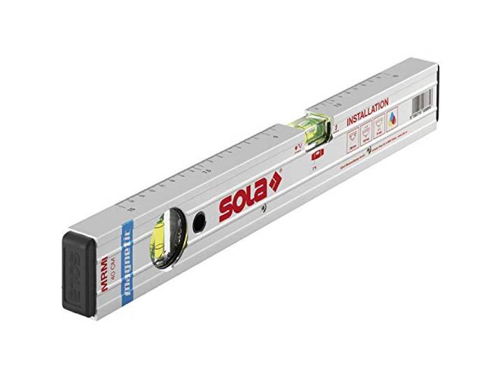 SOLA MRMI40 - Nivel de burbuja magnético para instaladores 40 cm