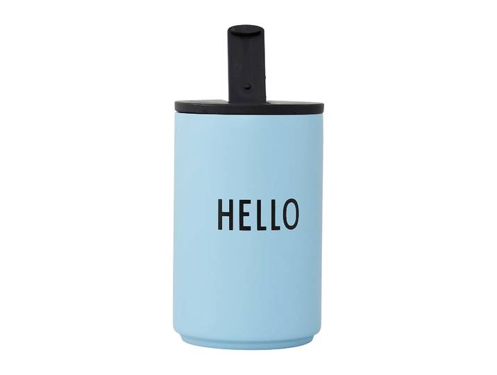Design Letters Tasse isotherme Design Letters Light blue-hello