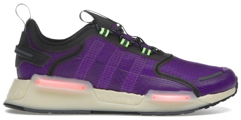 adidas NMD V3 Active Purple Signal Green - EU 46