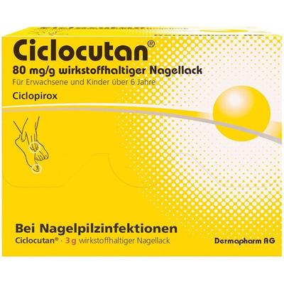 Ciclocutan 80 mg/g wirkstoffhaltiger Nagellack 3 g Wirkstoffhaltiger