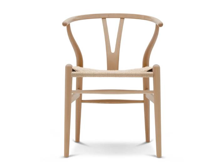 Carl Hansen - CH24 Wishbone Chair, Buche geölt / Naturgeflecht