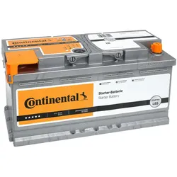 Autobatterie CONTINENTAL LB5 12V 90Ah 850A B13 SLI Batterie 2800012025280