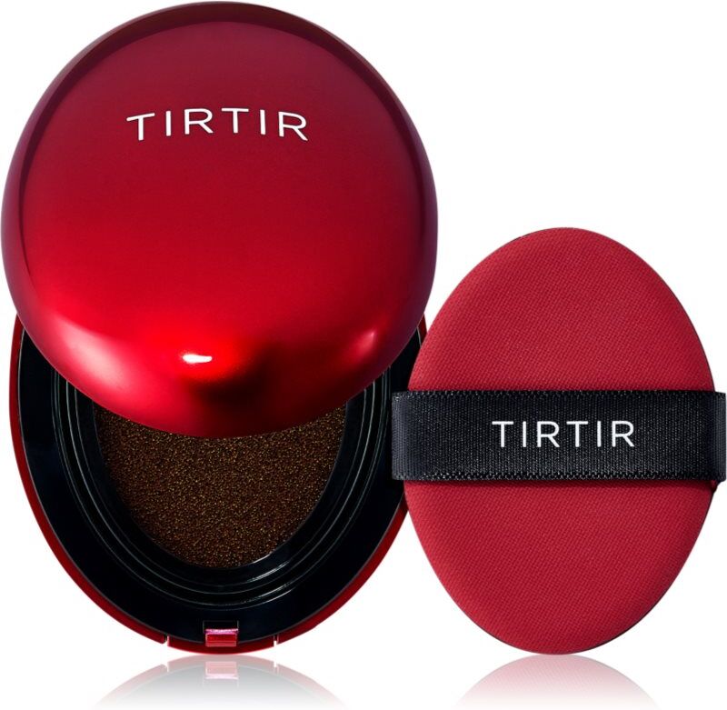 TIRTIR Mask Fit Red Cushion Mini long-lasting cushion foundation shade 55N Espresso 4.5 g