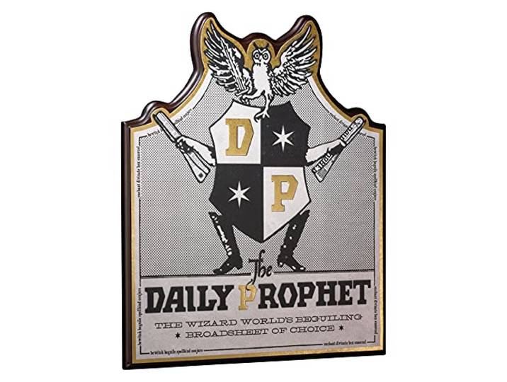 The Noble Collection Daily Prophet Wall Plaque