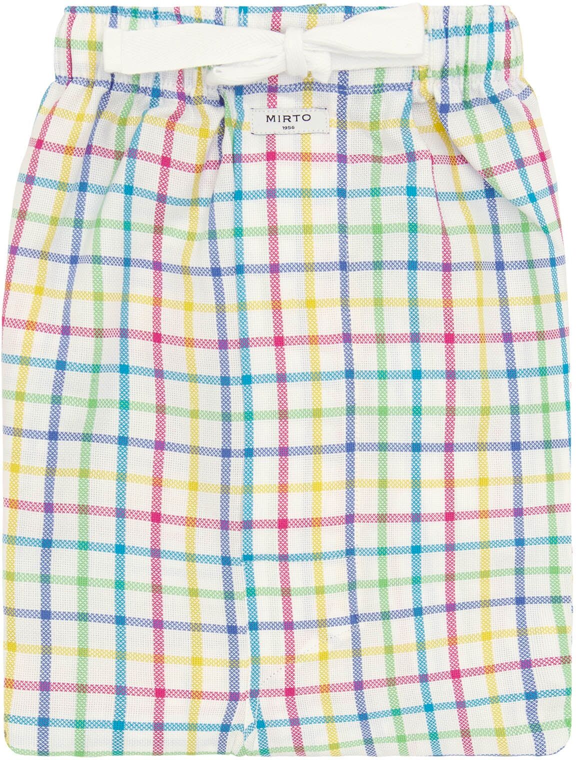 MIRTO Pantalón de pijama corto cuadros multicolor-XXL/  6 Hombre