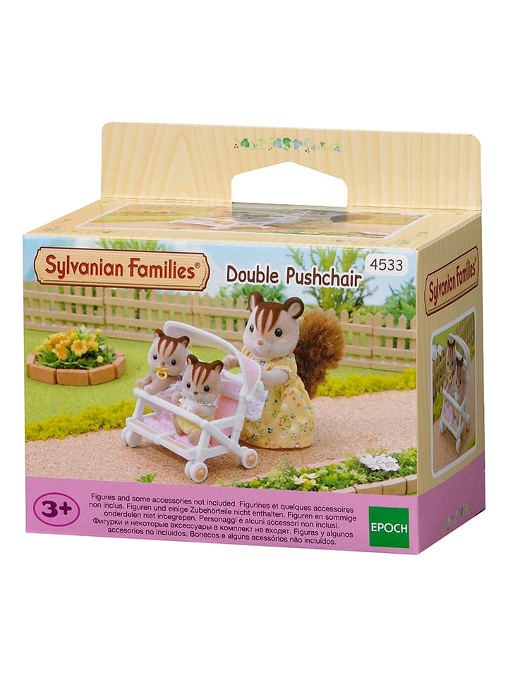 Sylvanian Families-Zubehör "Zwillingskinderwagen" - ab 3 Jahren - onesize