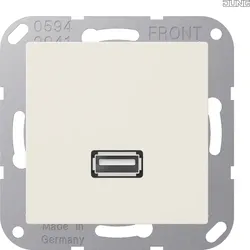 Jung MAA1122 Einsatz USB Serie AS weiß