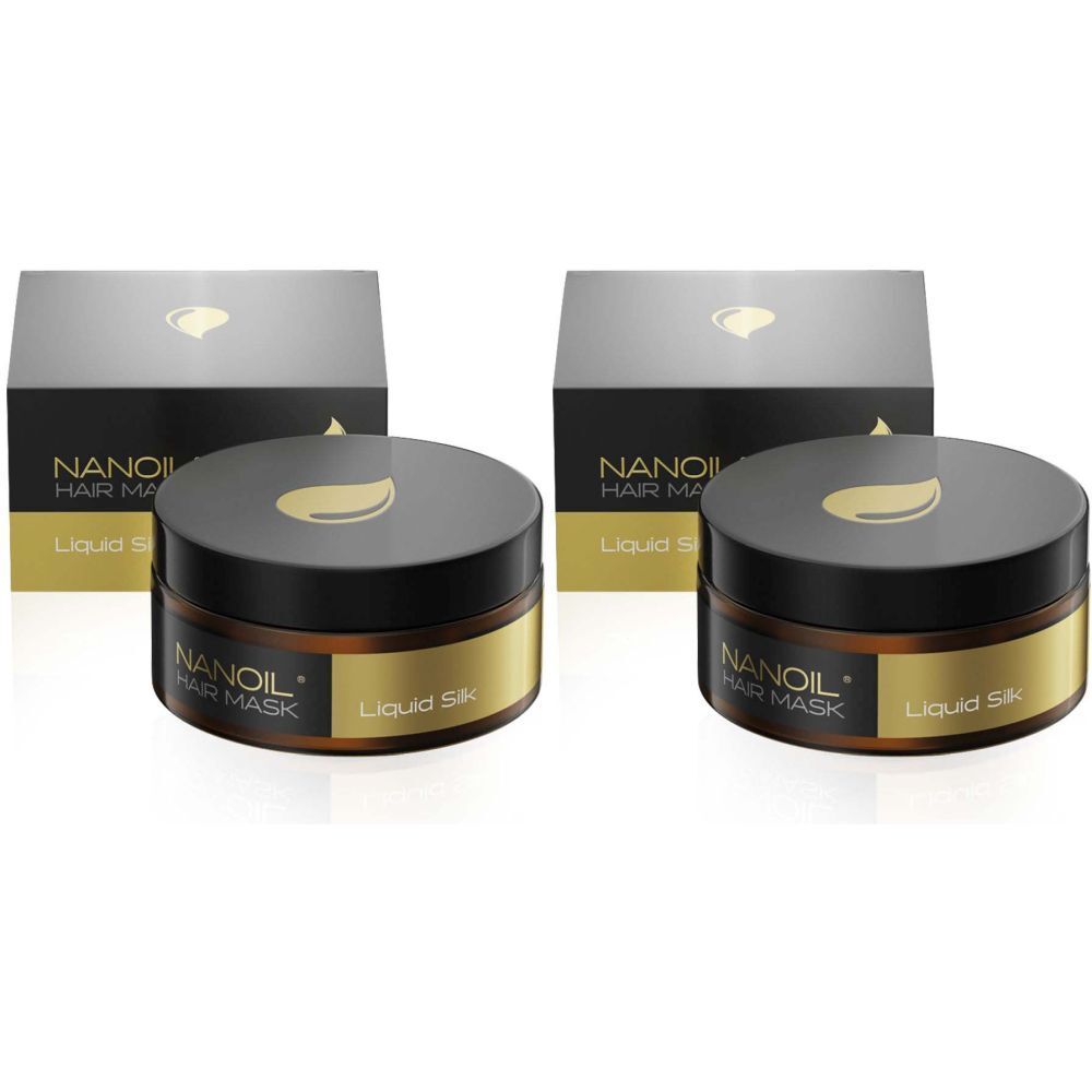 Nanoil Liquid Silk Hair Mask x2 2x300 ml Creme