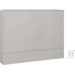 Hager FZ1300SB Sockelblende, universZ, vormontiert, 5-feldig, RAL 9010