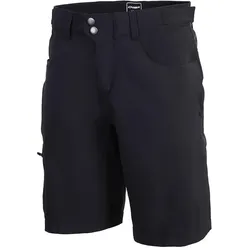 Chiba, Herren, Velohosen, Baggy Pants mit Innenhose Men - mit Sitzpolster, schwarz, S (S), Schwarz