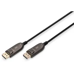 Digitus DisplayPort AOC Hybrid Glasfaserkabel, UHD 8K, 20 m