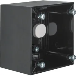Berker Aufbaugehäuse hoch AP Integro Flow Schwarz glänzend