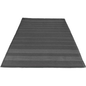 Betz Strandtuch Badetuch Lines, 90 x 180 cm, aus 100% Baumwolle, grau