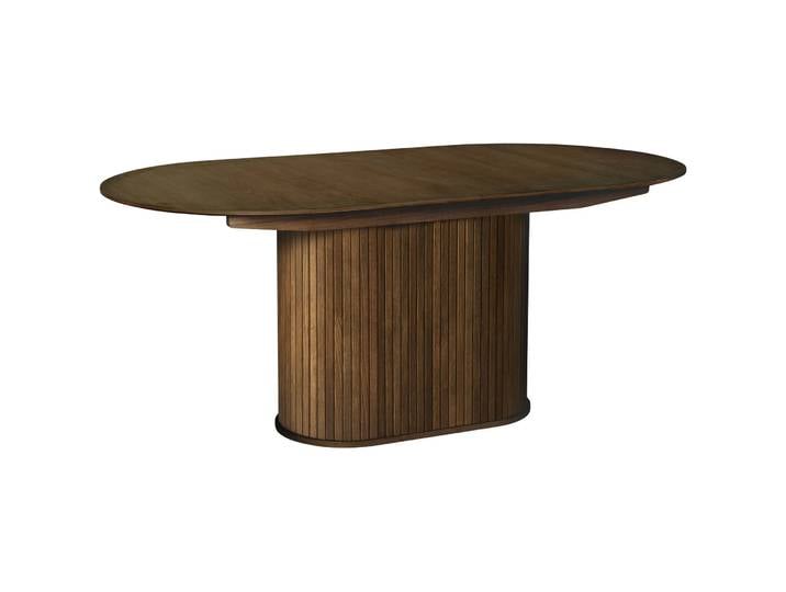 Esstisch ausziehbar Norma MDF/Holzwerkstoff Eiche dunkel B 180 T 95 cm - Esstisch ausziehbar