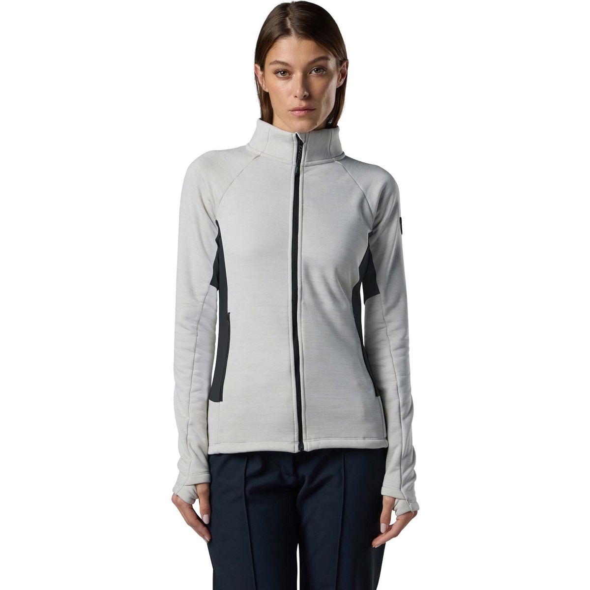 Rossignol W Premium Fleece Jacket white (100) M RLPWL06 10000M