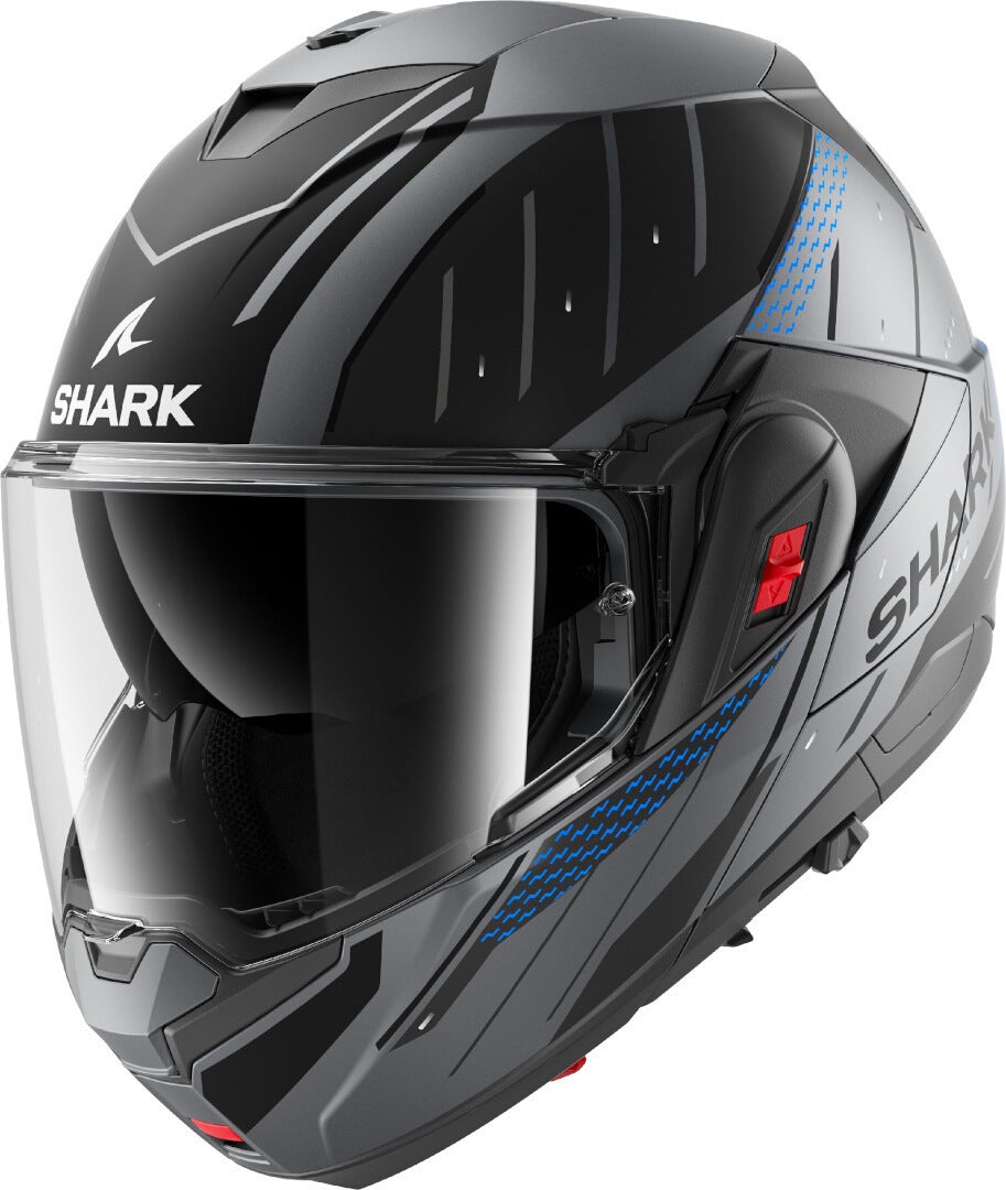 Shark Oxo Rydger Klapphelm HE8713E-ABK-M