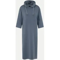 Langes Jerseykleid Blau 40