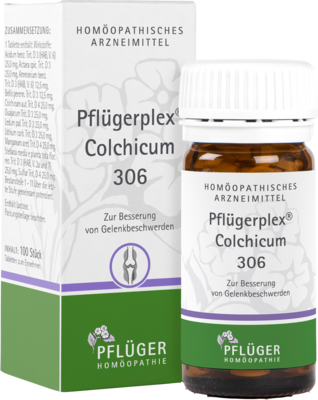 Homöopathisches Laboratorium Alexander Pflüger GmbH & Co. KG PFLÜGERPLEX Colchicum 306 Tabletten 100 St 04301595