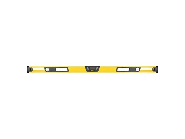 STANLEY 0-42-086 Niveau Tubulaire Digital 120 Cm - Gamme FATMAX - Écran LCD Rétro-Éclairé - Écran Auto-Réversible Lecture 360° - Précision 0.10° - Plusieurs Mode - Fourni Avec Sac De Protection