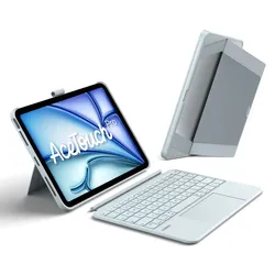 inateck Keyboard Hülle für iPad 11" QWERTZ blue