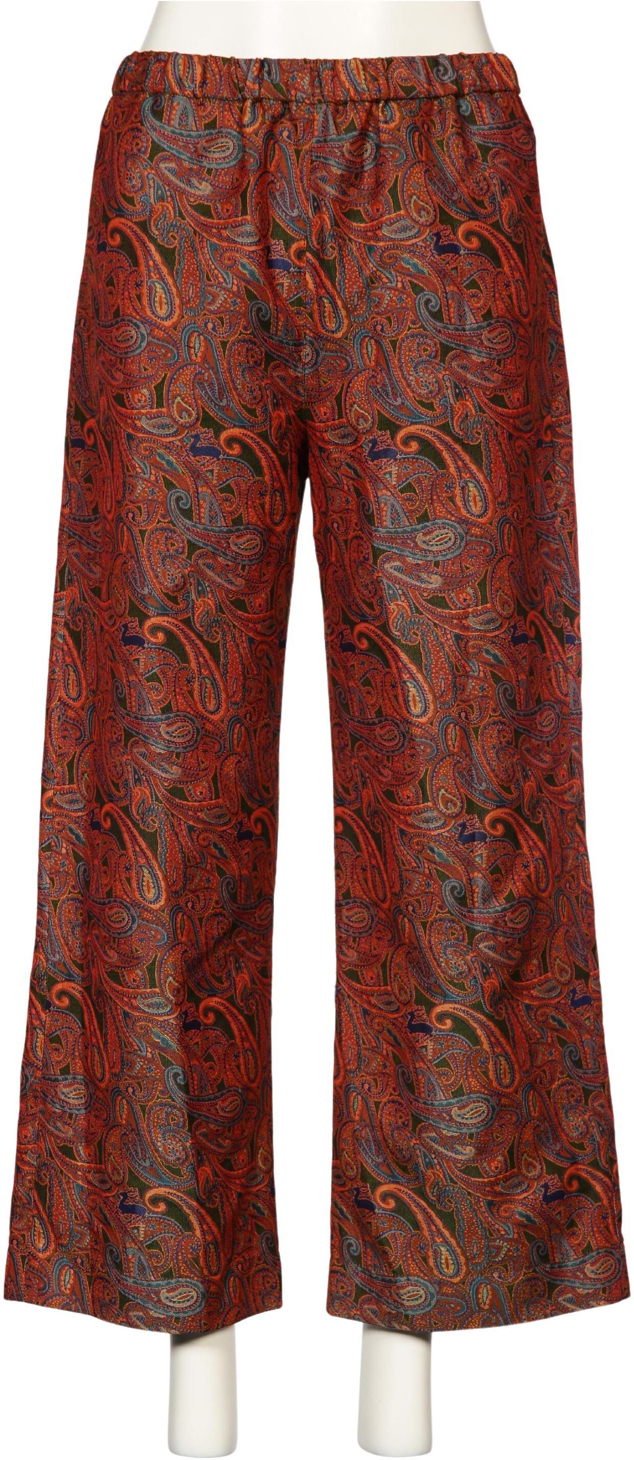 Andrea Eberle Salzburg Damen Stoffhose, Rot, Gr. W27, kein / Etikett - Second Hand