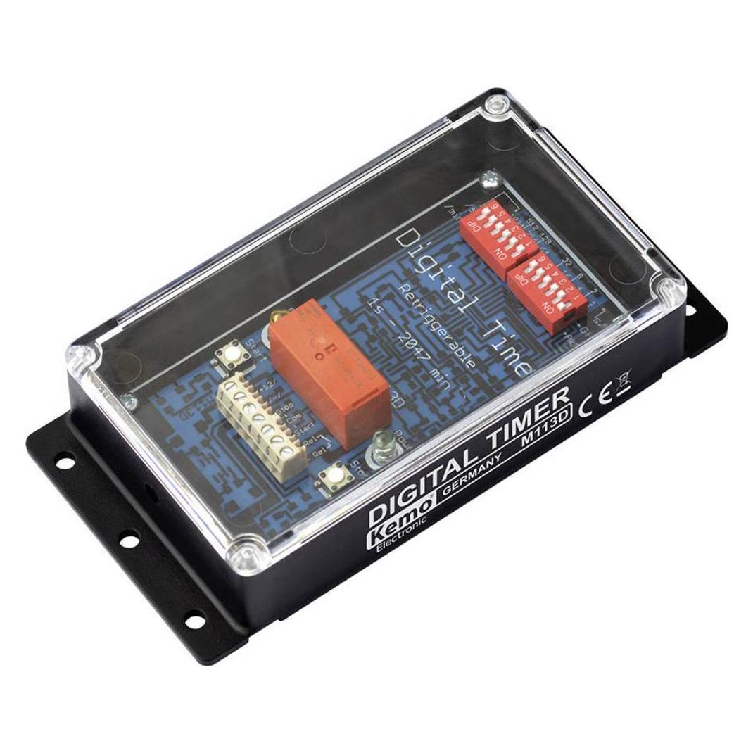 Kemo Zeitschalter digital 12 V/DC (M113D)