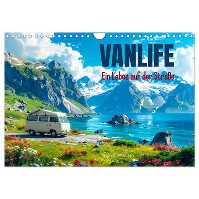 Vanlife Ein Leben auf der Straße (Wandkalender 2027 DIN A4 quer), CALVENDO Monatskalender