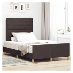 vidaXL, Bett, Caveno (Linien-Design) (120 x 200 cm)