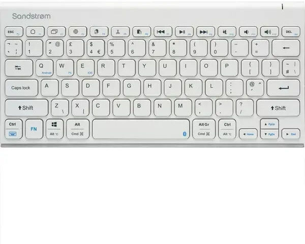 SANDSTROM SKBWHBT25 Wireless Keyboard - White