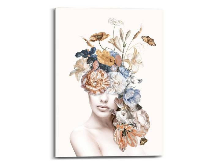 Leinwandbild REINDERS Glamour Lady , bunt (farbe bild(er): bunt), B:50cm H:70cm T:2,5cm, Leinwand, Bilder, Leinwandbild