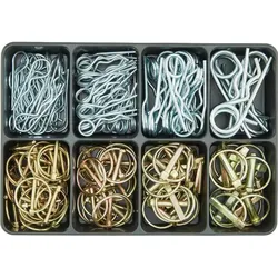Magni, Werkzeugkoffer, Format 4317784018685 – e-norm Montagekoffer 24 klappsplint. Federstecker