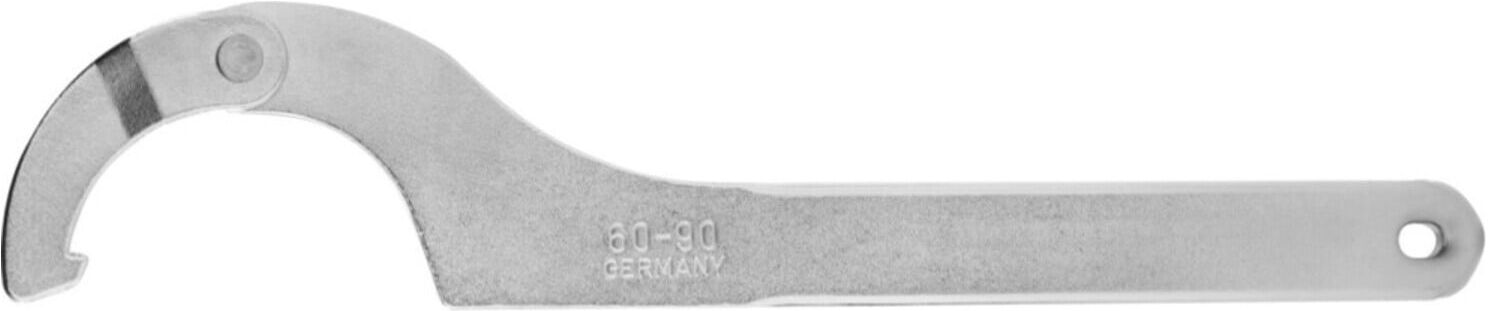 AMF Gelenkhakenschlüssel 35-60mm m.Nase Indstrieausf. gehärtet vernickelt, 51748)