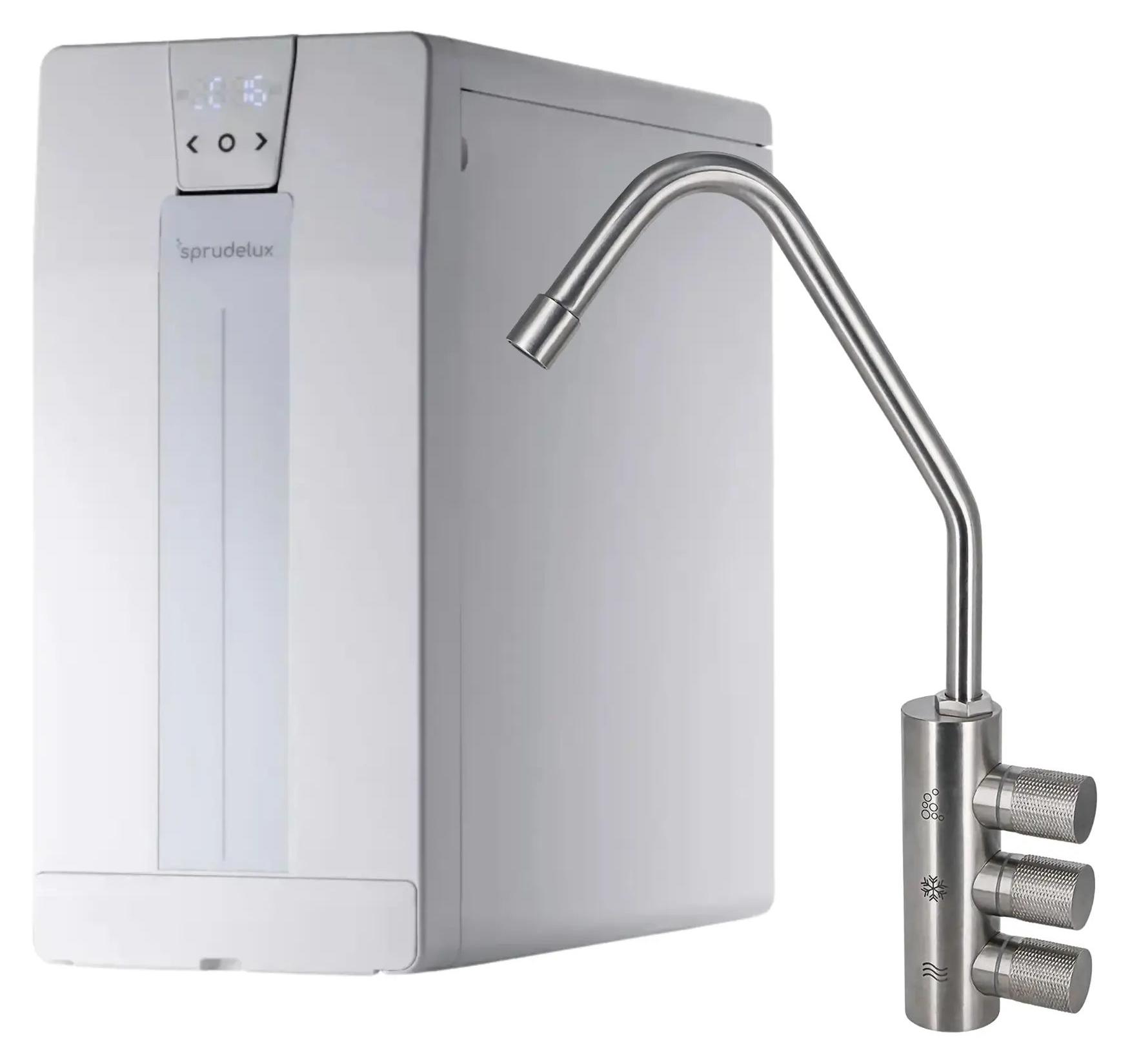 SPRUDELUX POWER SODA Untertisch Delta Inox 2 kg CO₂-Flasche