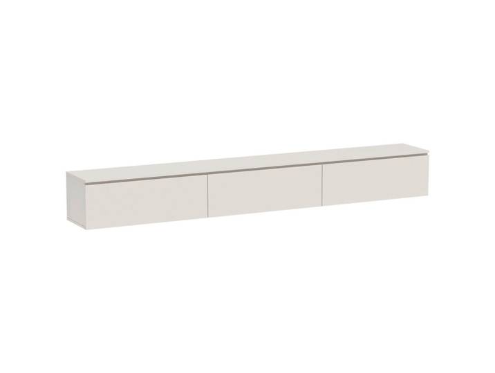Xora Lowboard, Kaschmir, Holzwerkstoff, 240x30x33 cm, Beleuchtung, Wohnzimmer, TV Möbel, Lowboards